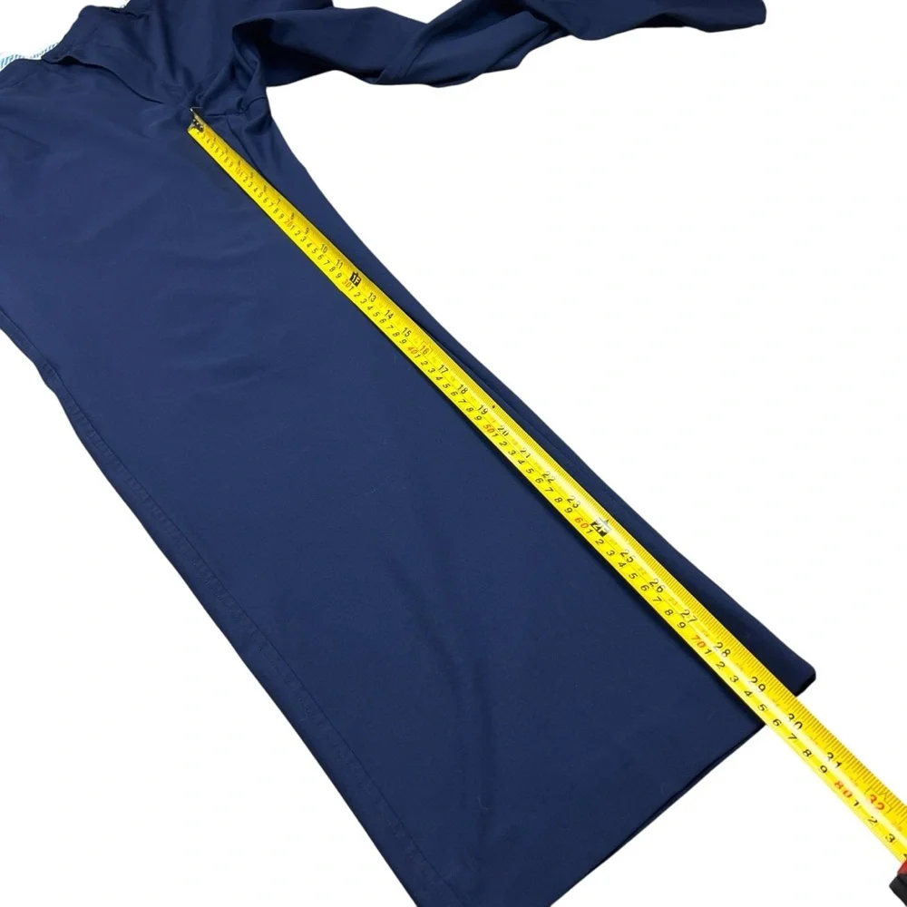FootJoy FJ Golf Pants Mens 34x30 Navy Blue Performance Stretch Straight Leg - Picture 12 of 13